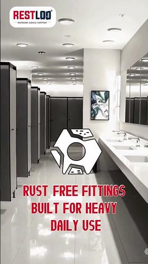 Best Toilet Cubicle Partitions for Commercial Washrooms | HPL Cubicle Systems