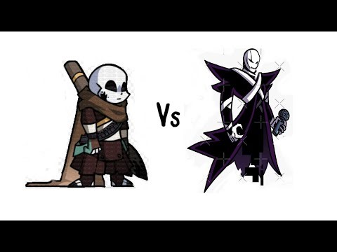 Super Smash Bros (Wii U) Friday Night Funkin Ink!Sans vs X!Gaster