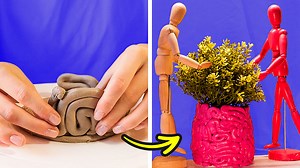 9.2K views · 16 reactions | Amazing clay pottery tricks || diy clay home decorations | 3-Minute Hacks | Facebook