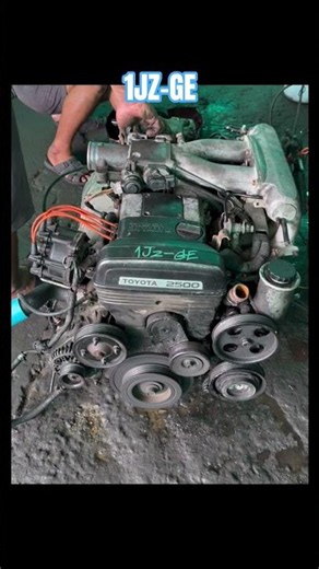 Listen to that smooth Toyota 1JZ inline-6 idle! 🚗💨