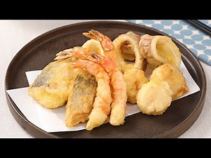 基本の魚介天ぷら