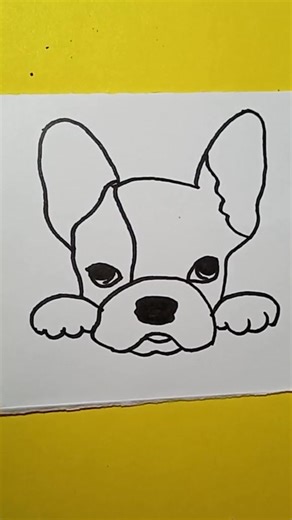 Easy Dog Drawing Tutorial 🐶🎨 | Step-by-Step Guide