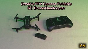 Watch Oviliee S17 FPV Camera Foldable RC Drone/Quadcopter with 1080P HD Camera & Carrying Case REVIEW on Amazon Live