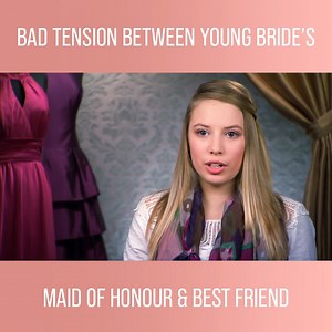 This young bride is only 18 years old but being a teenage bride means leaving the high school drama in the classroom. The bride's best friend and maid of honour can't stop arguing, and Monte Durham has to put his foot down to protect the bride's wishes. Watch more Say Yes To The Dress: Bridesmaids on discovery : https://bit.ly/3Nn0xcb | Love Weddings
