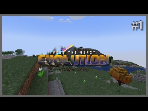 Building the Castle! FTB Evolution Episode 2!