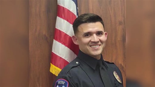 Fallen North Texas officer killed in line of duty laid to rest