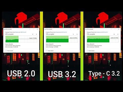 USB 2.0 vs USB 3.2 vs Type - C - How to Check Laptops Ports Version? 🙈🙈