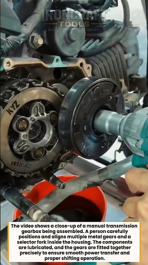 Gearbox Assembly Precision Process #mechanic #engineering #gearbox