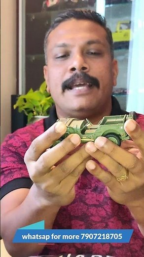 Fully 3D Printed Willys Jeep in 1:32 Scale | Detailed Classic Jeep Model by streetcandy