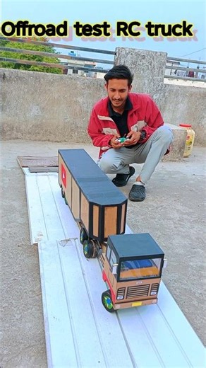 Remote control बहुत बड़ा truck #viral #shortsfeed #shorts #ytshorts / TATA sigma container truck