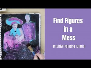 Watch These Figures Come Alive With Intuitive Painting!