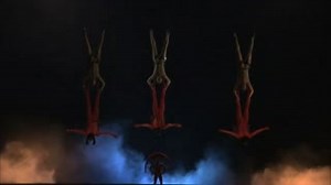 2.3K views · 97 reactions | Hailing all the way from Mongolia, these contortionists have been performing since the age of eight. Their graceful body language and lithe movements underline the balletic perfection of the female form. | "O" by Cirque du Soleil | Facebook