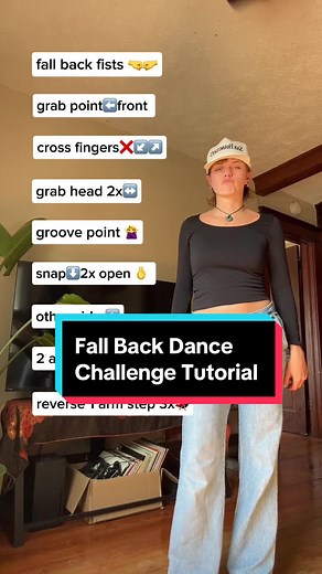 Fall Back Dance Challenge Tutorial | Easy Steps to Learn