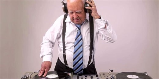 Two elderly British men have become genuine hip hop stars in their 70s