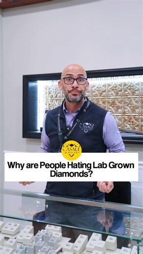 Cory, why are people hating on lab-grown diamonds?” 🤔💎 Easy answer: because they don’t actually know the truth. Let’s clear it up real quick… Anyone saying lab-grown diamonds are “fake,” “not real,” or “some cheap knockoff” is either misinformed… or straight up lying. And if someone’s lying to you about diamonds, should you really be buying a ring from them? 🤷‍♂️ I’m not here to sell you anything — I’m here to teach you what most people never take the time to explain. Here’s the truth: ✨ Lab-