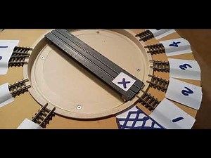 Peco N Gauge Turntable Using Indexable Positions with DCC Control