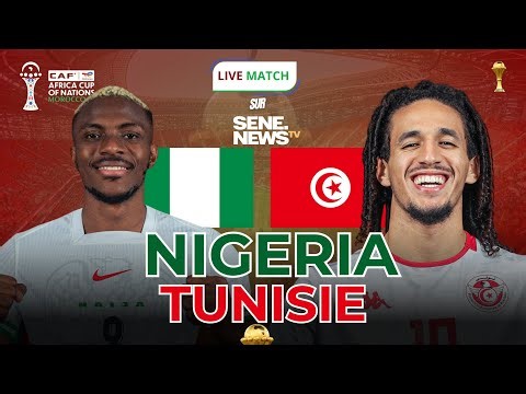DIRECT : NIGÉRIA 🇳🇬 vs 🇹🇳 TUNISIE EN DIRECT LIVE COMMENTÉ, ENFIN LE RÉVEIL POUR VICTOR OSIMHEN ?