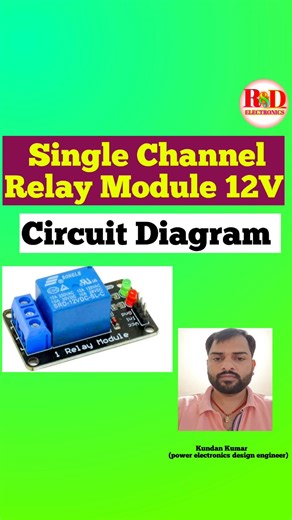 How to Design a 12V Relay Module #Electronics #Relay #diyelectronics