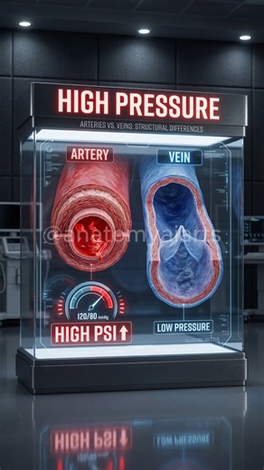 Why Arteries SPRAY and Veins OOZE 🩸 (The Difference)