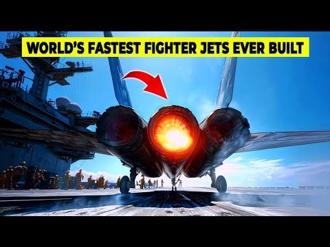 TOP Fastest Jet Fighters Ever Built in The World 2025
