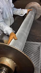 How Heavy Duty Metal Mesh Is Made | Complete Step-by-Step Production In this video you will see how Heavy Duty Metal Mesh is made First, the raw wire is straightened, then the mesh is prepared in the weaving or welding machine. After this, the final heavy-duty mesh is made by cutting, shaping and finishing This whole process helps in preparing high-strength mesh for industrial use If you like such manufacturing videos, then like, share and subscribe to the channel #MetalMesh #ManufacturingProces