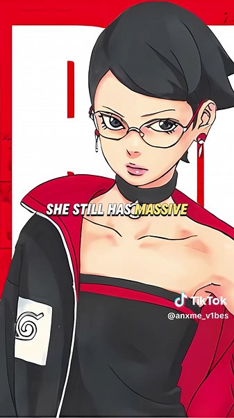 is sarada the strongest uchiha? #twobluevortex #naruto #anime #boruto #sarada
