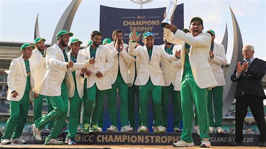 The iconic white jacket is back | Champions Trophy 2025