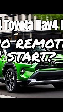 Mind-blowing: Why Toyota Didn't Include Remote Start In 2024 The Rav4 Primes?! 😱🤯 #toyota #tech