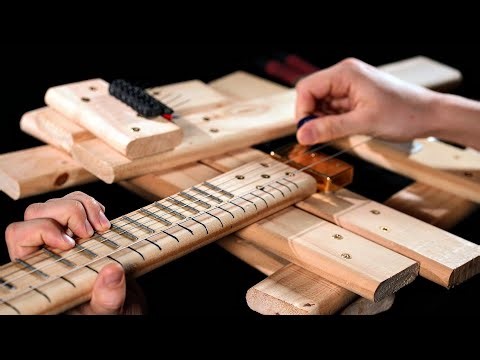 I build a unique instrument for ‪@LouWiss‬