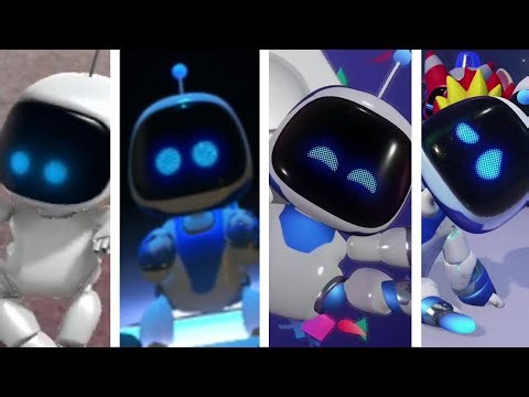 Evolution of Astro Bot (2013 - 2024)