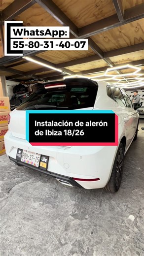 Instalación de alerón para Ibiza 6F: Tutorial paso a paso