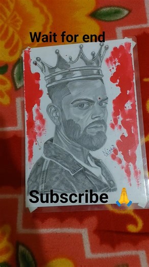 King Virat kohli Drawing outline, How To Draw Virat Kohli #shorts #shortsvideo #drawing #art