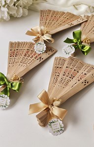 Rustic Wedding Favors for Guest,custom Sandalwood Fans Wedding Favors,beauty Fan Bridal Shower Favors,thank You Favors,rustic Fans Favors - Etsy