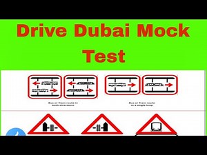 RTA Theory Test Dubai 2023 Latest English Questions#Drive Dubai Mock Test | Signal Test|Part#5