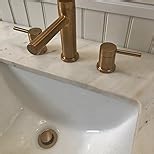 Moen Two Handle Widespread Contemporary Modern Matte Black Bathroom Sink Faucet with Drain Kit Perfect for Countertop and Wide Spread Bath Setup, T6193BL