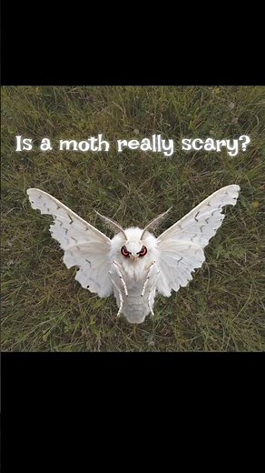 Is a moth really scary?