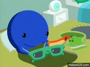 Oswald Episode 02 Sleepover The Big Banana online in high quality on Make a GIF