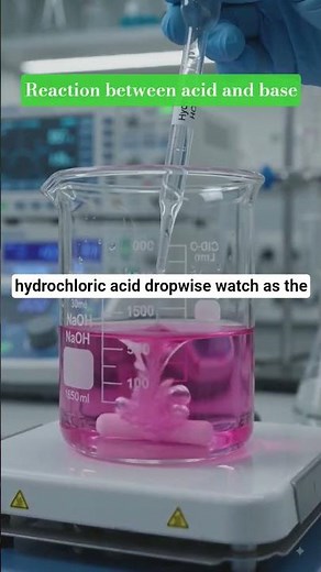 Explosive Chemistry? 💥 What Happens When You Mix HCl and NaOH! #shorts