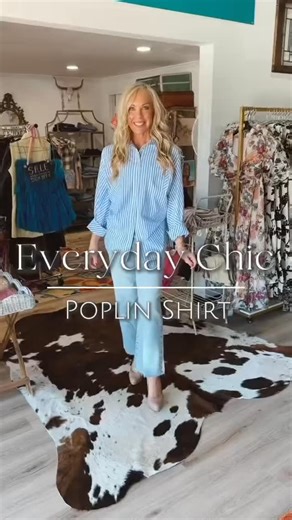 This poplin shirt by Free People is my absolute favorite! The texture, material, and fit are perfection. I’m wearing Daze jeans in a size 27. You can grab this look at Lily Claire online, in person, or just give them a call. In case they don’t have it in stock, I’ve tagged similar pieces I found online. Let me know what else you need for your fall capsule wardrobe! 🛍️ Happy shopping, girlies! xo Lily Claire promo code: RAGAN20 IG lilyclairestyle FB shoplilyclaire TT lilyclaireboutique Lily Clai