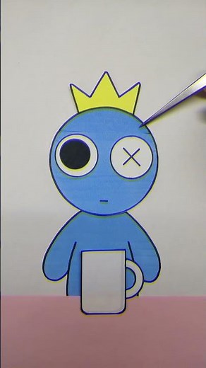Rainbow Friends Blue Smoothie🤩Blender Machine Animation #shorts #youtubeshorts #rainbowfriends