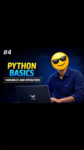 python basics 3 (Variables & Operators)🔥❤️#ai #programming #collegelife #javascript #python #phonk