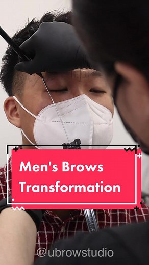 Men's Brows Transformation - Get Help to Achieve Perfect Eyebrows