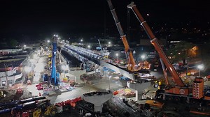 14K views · 321 reactions |  We lifted big at Lilydale. ️ Watch the team skilfully place 120-tonne beams and build the new elevated rail bridge, which is set to remove the dangerous and congested Maroondah Highway, Lilydale level crossing. We’re currently resequencing our construction schedule to determine new end dates for the construction blitz on the Lilydale line. As soon as new timelines are locked in, we’ll be back in touch. | Level Crossing Removal Project | Facebook