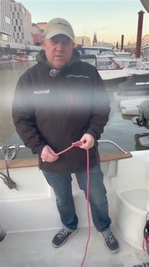 Geworfener Achtknoten Seemannsknoten #achtknoten #seemannsknoten #sportbootführerschein