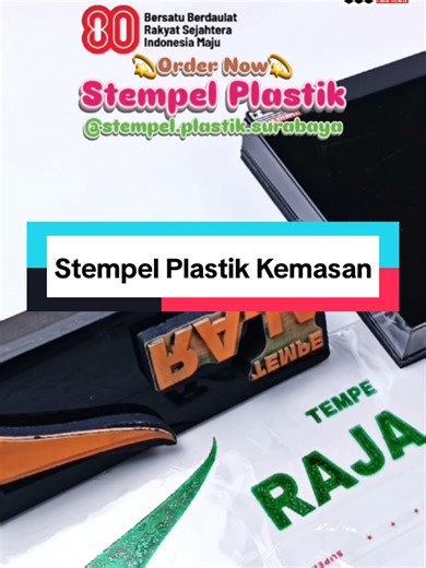 Stempel Plastik Surabaya on TikTok