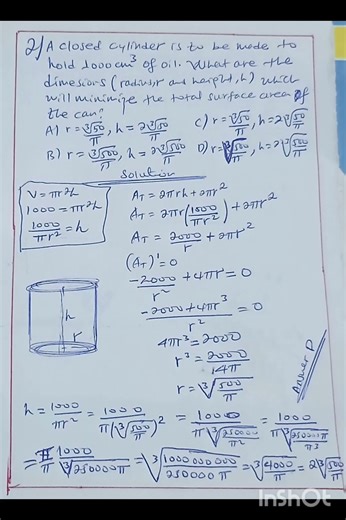 applications of derivatives Rate of change