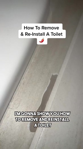 How To Remove & Re-Install Toilet. #howto #handyman #toilet #bathroom #diy-000 | Haus Plans