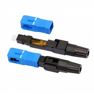 [Hot Item] Sc-APC/Upc Optical Fiber Fast Connector 0.9/2.0/3.0mm Cable Diameter Size Fast Connector