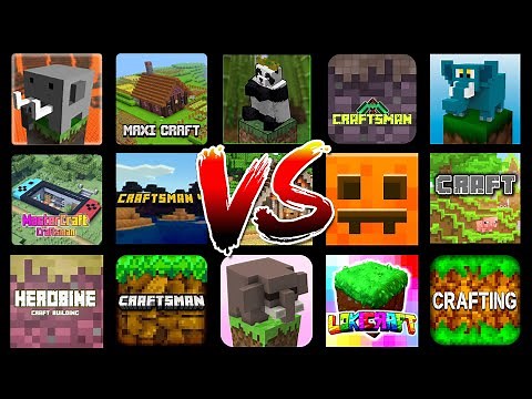 Craftsman Building Craft VS All It's Copies (Android Playstore)