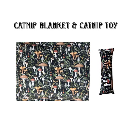 CATNIP BLANKET & TOY - Etsy